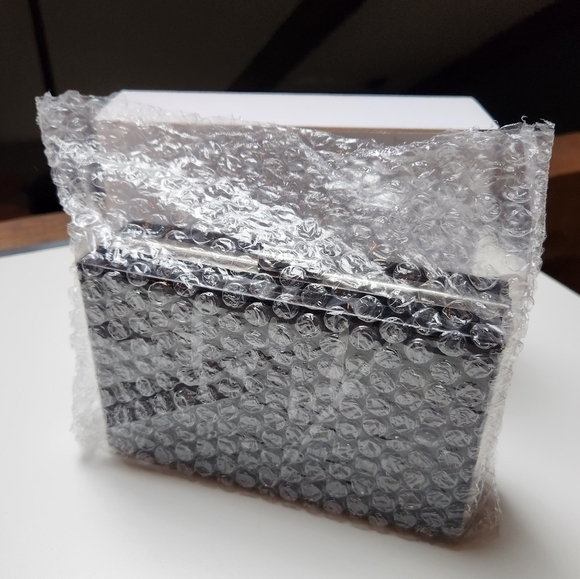 Rachel Zoe Deco Inspired Glossy Black Clutch - Picture 3 of 14